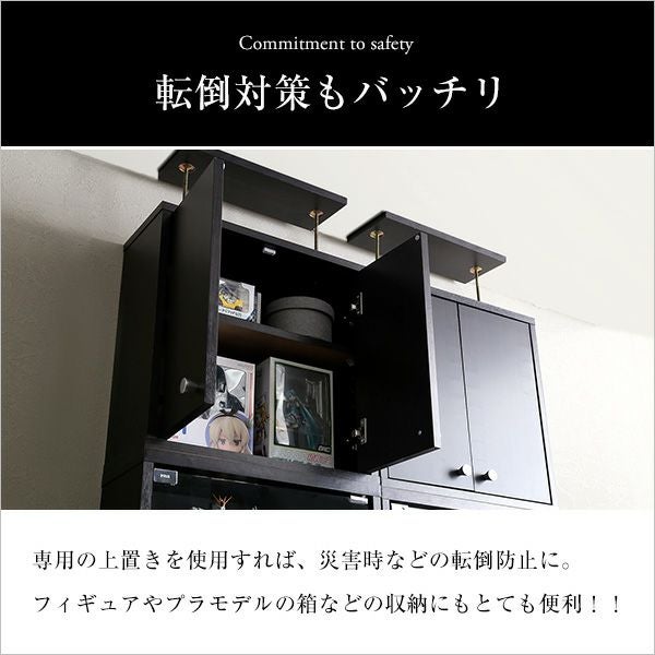 コレクションラック 深型ハイタイプ（専用上置き） 奥行き29cm palace