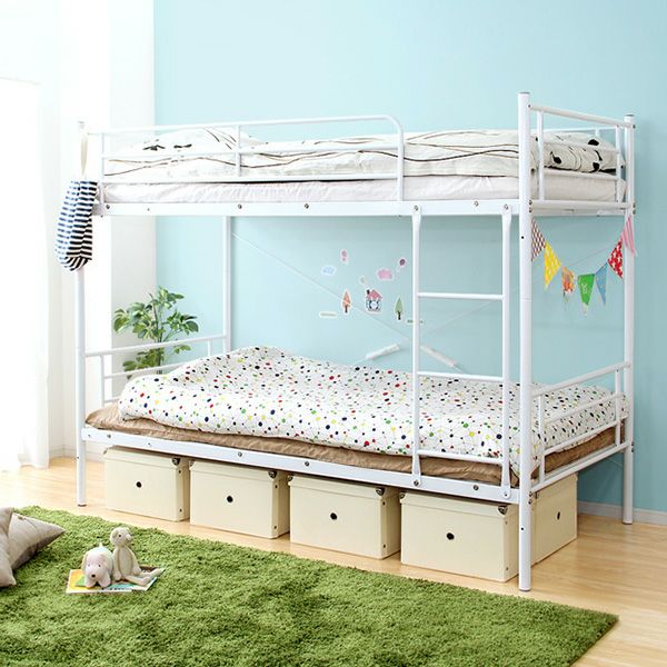 家具 ベッド 二段ベッド 宮付き 二段ベッド Next(ネクスト) 4色対応の通販情報 - 家具通販の