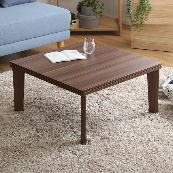 こたつ テーブル 正方形 70×70cm 本体のみ 石英管ヒーター付