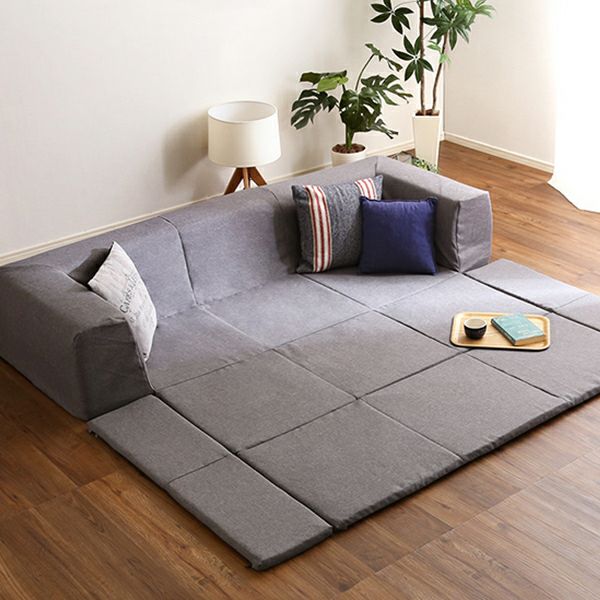 フロアマット付きソファ（幅200cm）カバーリングタイプ プラトー[SH-07