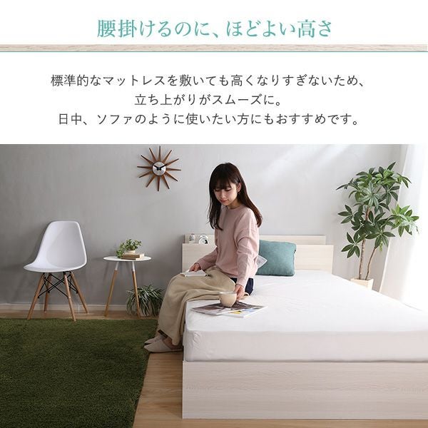 セミダブル] チェストベッド [STL-SD-WOK] | 家具通販のグランデ本店