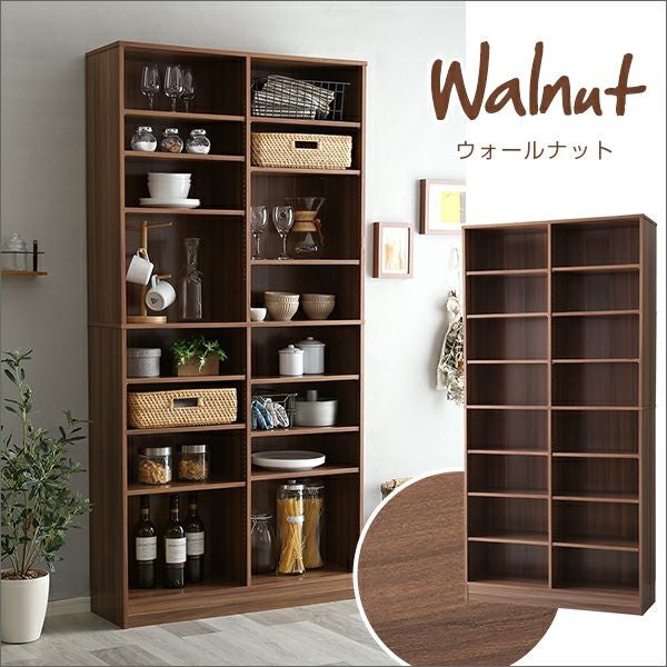 MAP色・WAL色・WH色5/9出荷予定、SOK色5/12出荷予定】[幅約90cm] 本棚