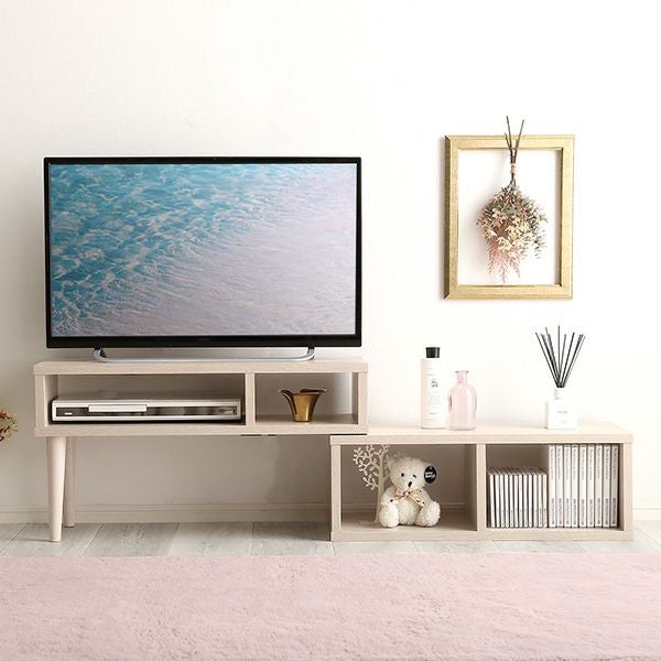 テレビ、テレビ台セット コンパクト伸縮テレビ台 [OK-75EX] | 家具通販のグランデ本店