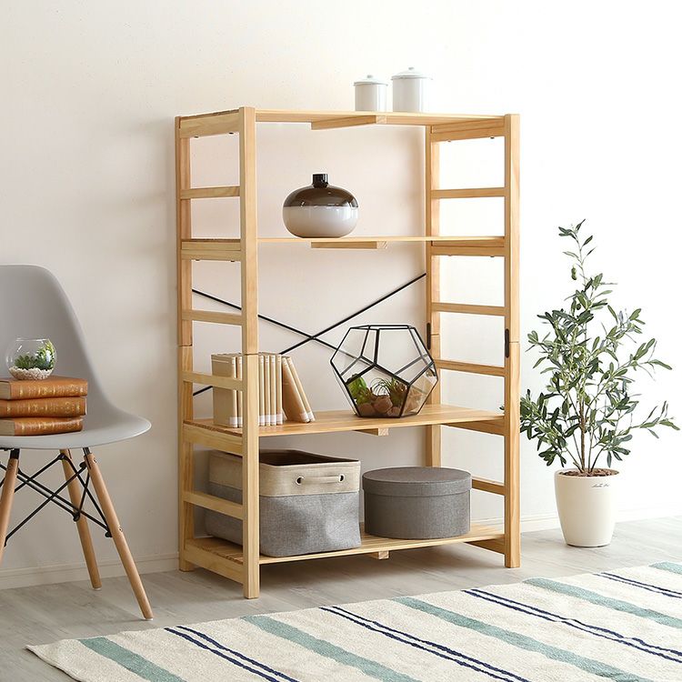 ラック 4段 木製 オープンラック 幅78cm[LCHE-4] IASI | 家具通販の