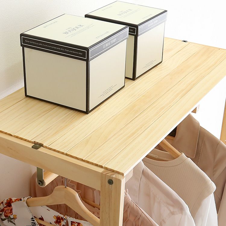 ハンガーラック 木製 幅75cm ワードローブ[LCHE-R] IASI | 家具通販の