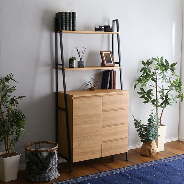 ヴィンテージ風チェストラック 扉＆チェストタイプ VINCERO-ヴィン