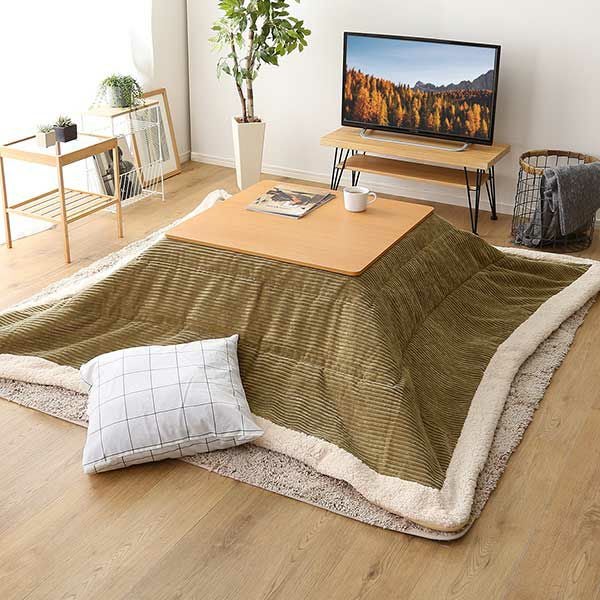 ハンドメイドこたつ 猫脚コタツ 70×70 正方形 | ヤマソロ公式