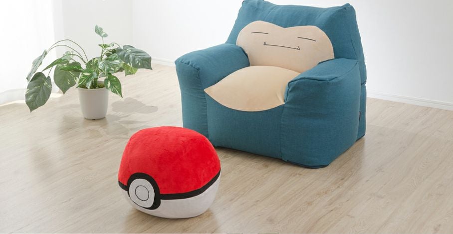 ポケットモンスター カビゴン モンスターボール オットマン セット