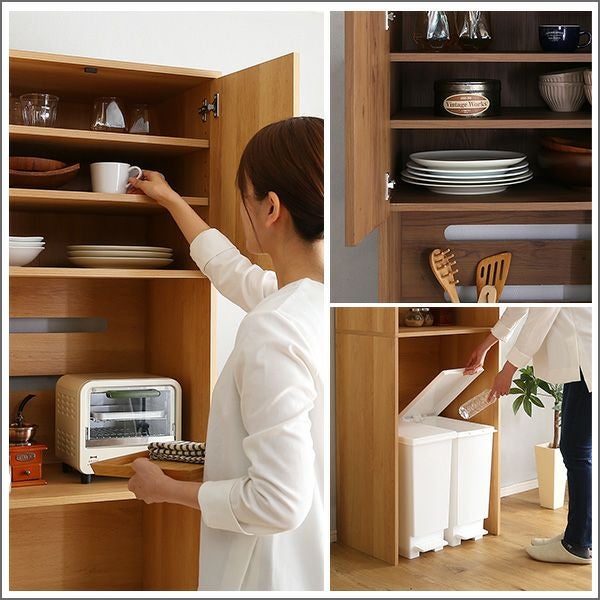 ヴィンテージ木製ごみ箱上ラック スリムタイプ[VLLW-T2S] | 家具通販の