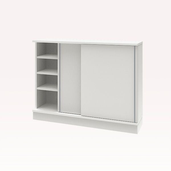 訳ありアウトレット価格 引戸シリーズ キャビネット 幅120cm×奥行30cm