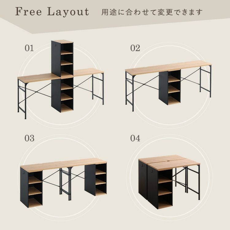 ヴィンテージツインデスク 90×90cm [TWV-9090] | 家具通販のグランデ本店