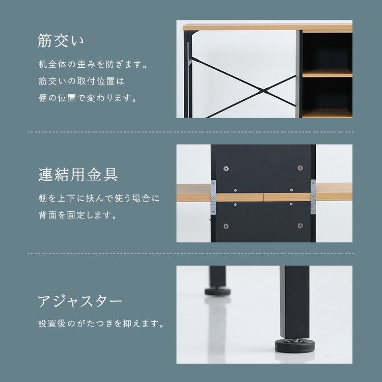 ヴィンテージツインデスク 90×90cm [TWV-9090] | 家具通販のグランデ本店