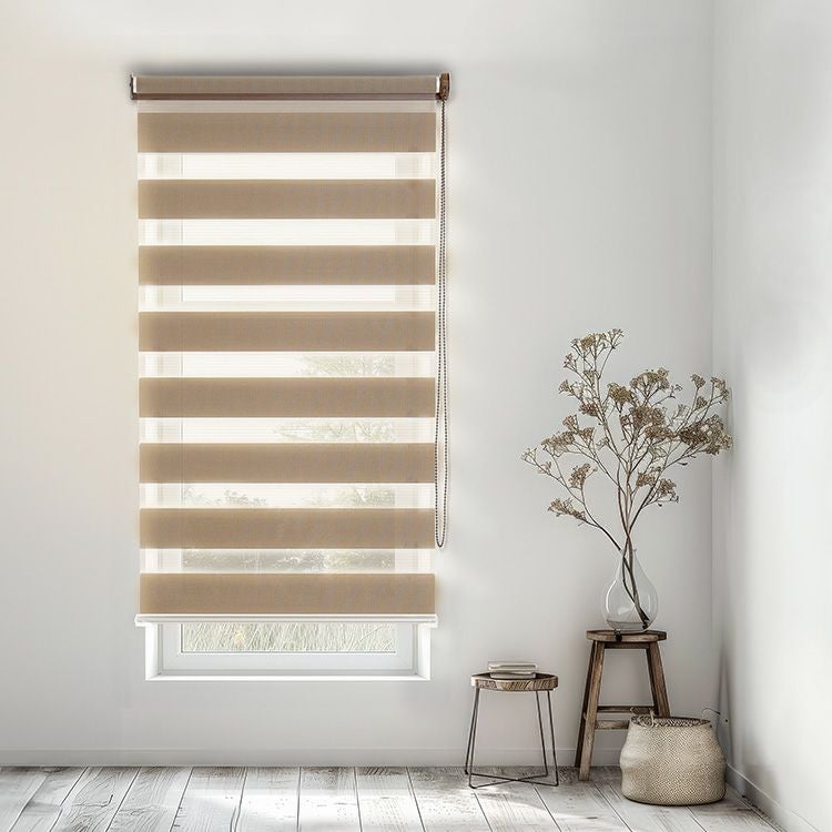 壁空け不要！つっぱりロールスクリーン 幅180cm（採光タイプ）[SH-16