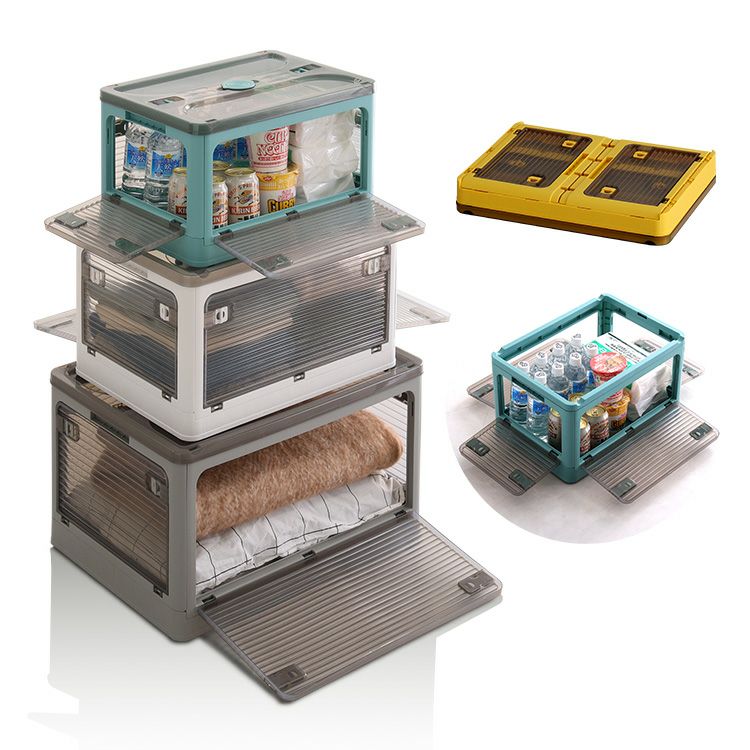 5面開きができる！折りたたみ収納ボックス XLサイズ （82L） [RGCB-XL