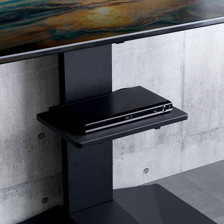 壁寄せ五面体テレビスタンド 【Criste-クリスト-】 専用サウンドバー棚