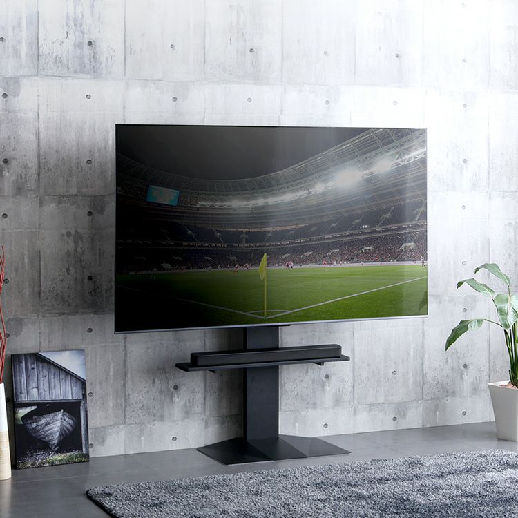 壁寄せ五面体テレビスタンド 【Criste-クリスト-】 専用棚板セット