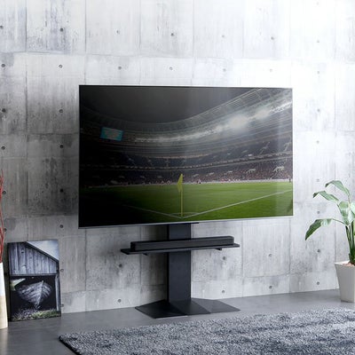 壁寄せ五面体テレビスタンド 【Criste-クリスト-】 専用棚板セット 